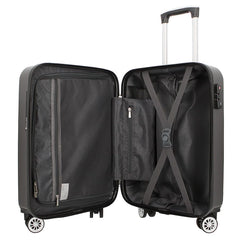Pierre Cardin Gasper Hardcase Abs Charcoal
