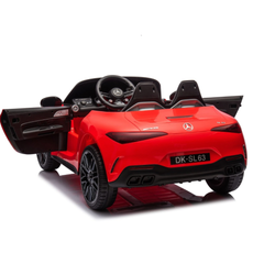 Electric Ride On Mercedes Play Car In Red