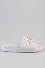 Sissyboy Womens Paula Bold Slides In White