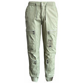 Soviet Mens Sakura Fashion Cargo Pants In Light Sage