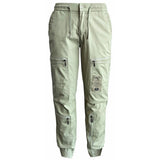 Soviet Mens Sakura Fashion Cargo Pants In Light Sage