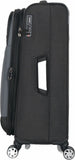 Travel Mate Tpu Black Spinner Trolley Case