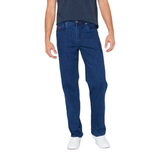 Soviet Mens Rivery-R #5 Straight Leg Jeans In Medium Blue