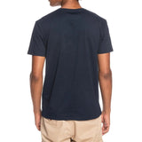 Quiksilver Mens Corp Logo T-Shirt In Navy