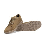 Hush Puppies Mens Gordie Nubuck Shoes In Khaki