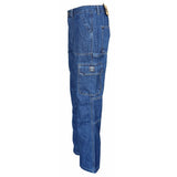 Soviet Mens Rhythm Over Sized Fashion Jeans In Dark Indigo