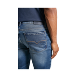 Polo Mens Knitted Slim Leg Denim Medium Wash