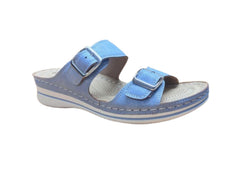 Footflex Womens Sandals In Blue