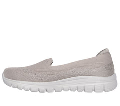 Skechers 100697 Womens Graceful Shoes Taupe