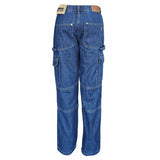 Soviet Mens Rhythm Over Sized Fashion Jeans In Dark Indigo