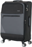 Travel Mate Tpu Black Spinner Trolley Case