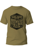 Sniper Mens Hunt Hard T-Shirt In Fatigue