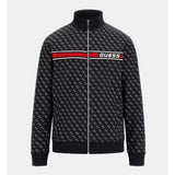Guess Mens Korbin Full Zip Tracksuit In Black