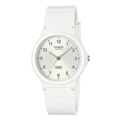 Casio Resin Band White Unisex Standard Collection