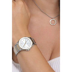 Armani Exchange Womens Street Watch In Gold & Silver