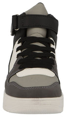 Pierre Cardin Kids Pck00048 Kids Asher Hi-Top Shoes Black