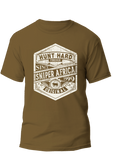 Sniper Mens Hunt Hard T-Shirt In Coyote