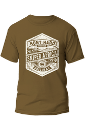Sniper Mens Hunt Hard T-Shirt In Coyote