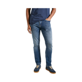 Polo Mens Knitted Slim Leg Denim Medium Wash