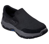 Skechers 204738 Mens Respected Shoes Black Grey