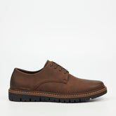 Mazerata Mens Raymond 5 Nubuck Shoes Chocolate