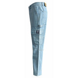 Soviet Mens Rhythm Over Sized Fashion Jeans In Light Indigo