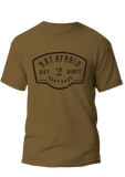 Sniper Mens Not Afraid T-Shirt In Coyote