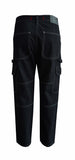 Soviet Boys Rhythm Oversized Cargo Denim Black