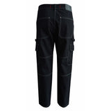 Soviet Boys Rhythm Oversized Cargo Denim Black