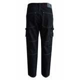 Soviet Boys Rhythm Oversized Cargo Denim Black