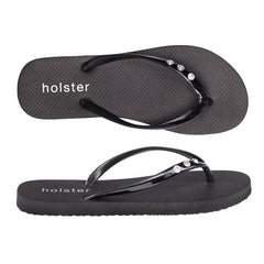 Holster Ladies Holiday Sandals In Black