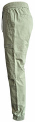 Soviet Mens Sakura Fashion Cargo Pants In Light Sage
