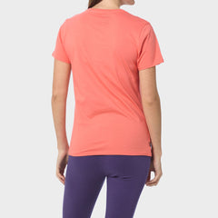 Jeep Womens Iconic Jeep Logo T-Shirts In Orange