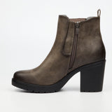 Butterfly Feet Ladies Esther 7 Boots Grey