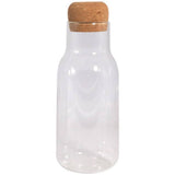 Regent Borosilicate Glass Carafe With Cork Stopper In Clear