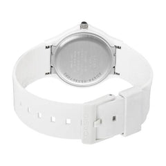 Casio Resin Band White Unisex Standard Collection