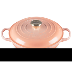 Le Creuset Shallow Casserole 26Cm Peach