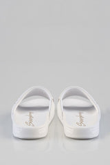 Sissyboy Womens Paula Bold Slides In White
