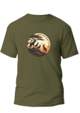 Sniper Wild Dogs Mens T-Shirt In Olive