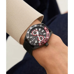 Guess Mens Fucntion Watch In Black