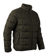 Sniper Mens Timbavati Block Puffer Jacket In Olive