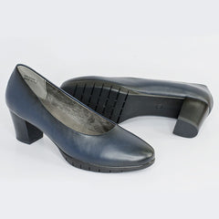 Hush Puppies Ladies Navy Soft Makana Shoes