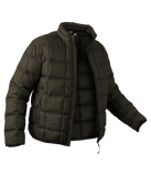Sniper Mens Timbavati Block Puffer Jacket In Olive