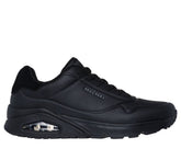 Skechers Mens Uno Shoes In Black