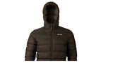 Sniper Mens Kalahari Puffer Jacket In Chocolate