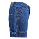Soviet Mens Rhythm Over Sized Fashion Jeans In Dark Indigo