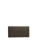Polo Womens Ascot Slim Trifold Purse In Dark Grey