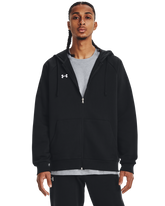 Under Armour 1379767 Rival Fleece Fz Hoodie 001 Black