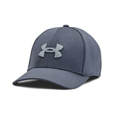 Under Armour Mens Blitzing Cap In Blue Grey