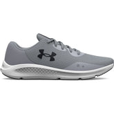 Under Armour Mens Charged Pursuit 3 Sneker In Grey/White